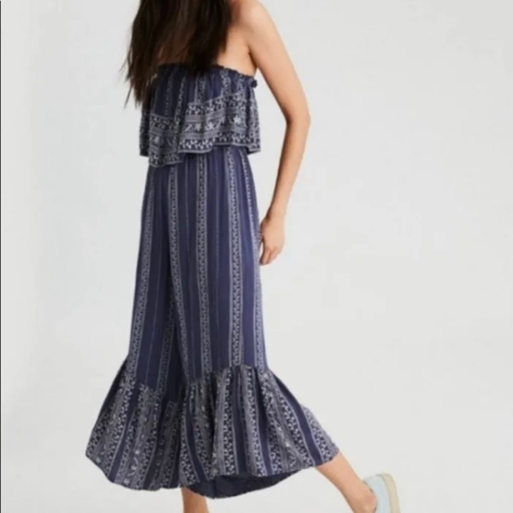 Wide legged jumpsuit